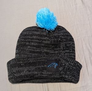 Carolina Panthers Miller Lite Pom Pom hat